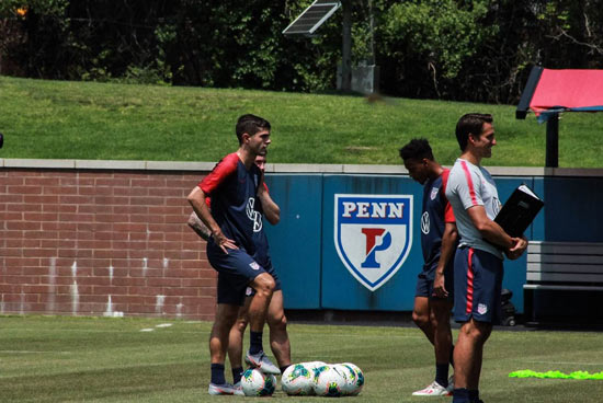 Warming up at U Penn