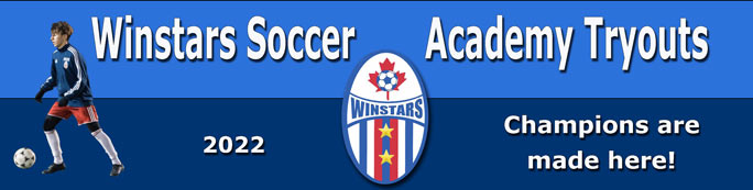 Winstars tryout banner